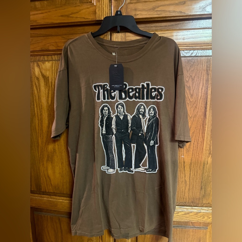 The Beatles, junk food clothing, Los Angeles XXL 100% cotton brand new with tags